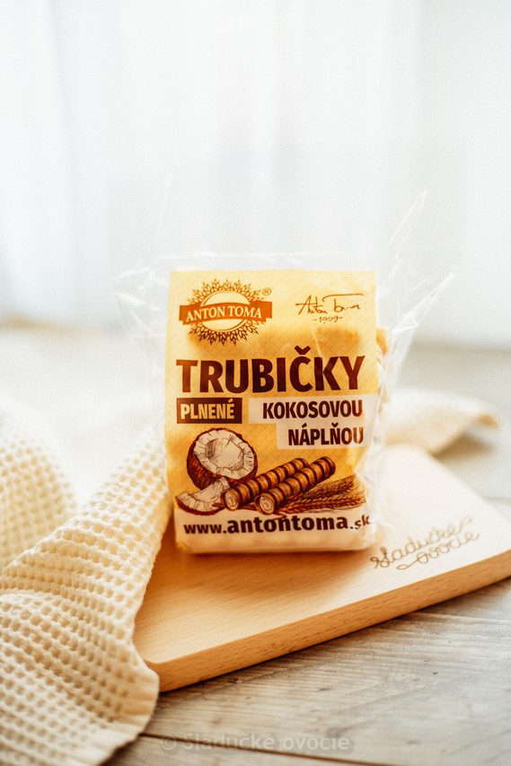 Kokosové trubičky 250 g