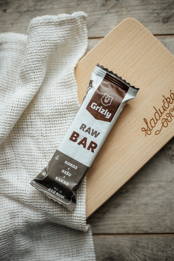 GRIZLY - Raw bar kokos-kešu-kakao 55 g