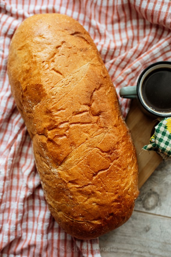 Chlebík pšenično-ražný nekrájaný 900 g