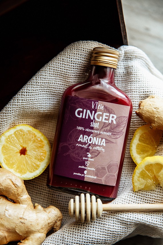 Ginger shot Arónia med a citrón 200 ml