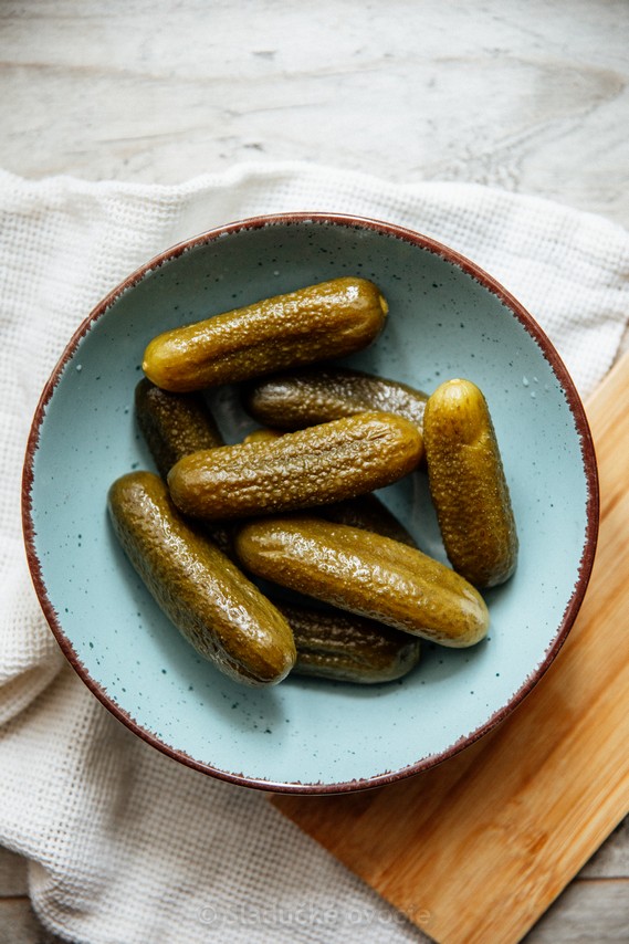 Kvasené uhorky 800 g