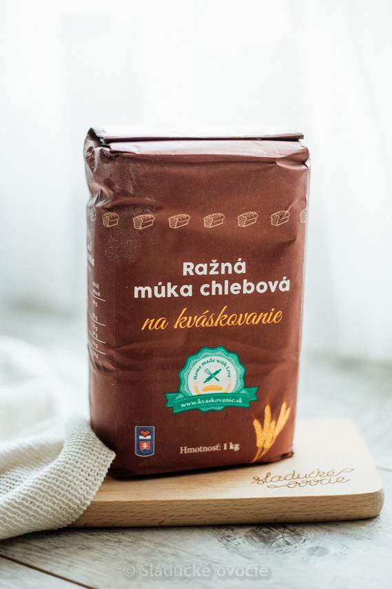 Ražná múka chlebová na kváskovanie 1 kg