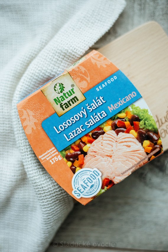 Natur Farm - Lososový šalát Mexicano 175 g