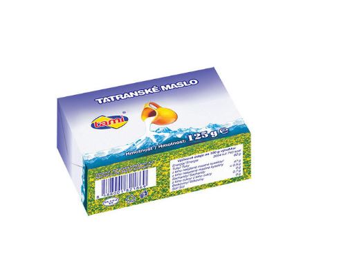 Tami - Tatranské maslo 125 g