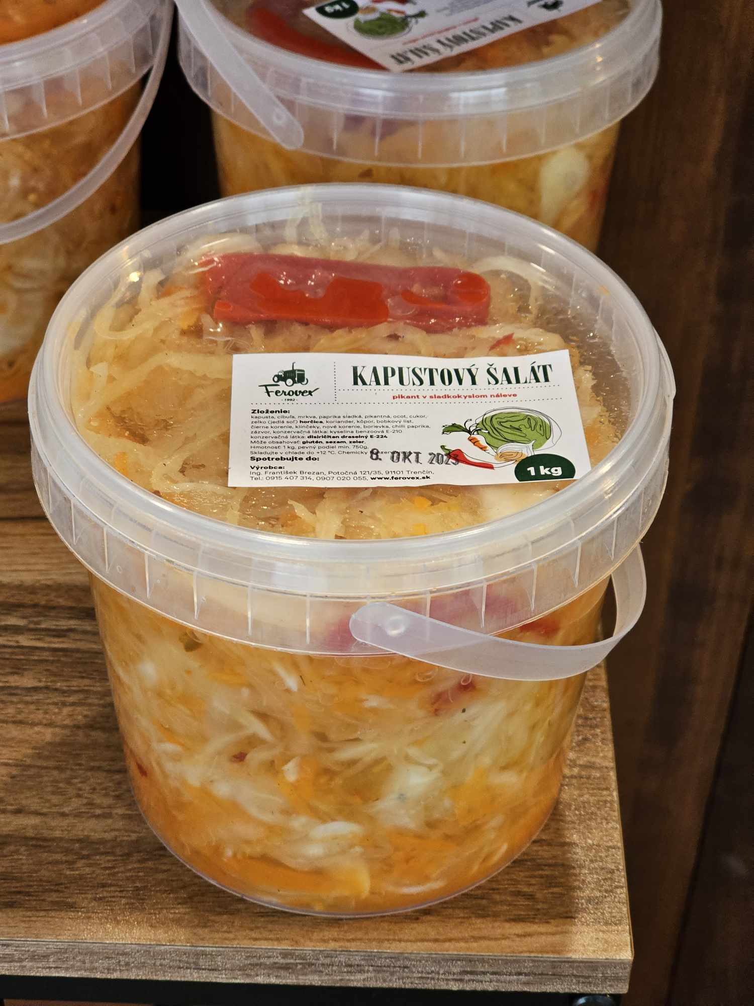 Zelenina - Kapustový šalát - luxusná čalamáda 1 kg