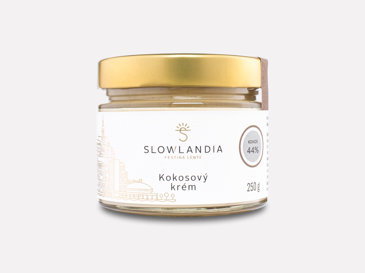 Slowlandia - Kokosový krém 250 g