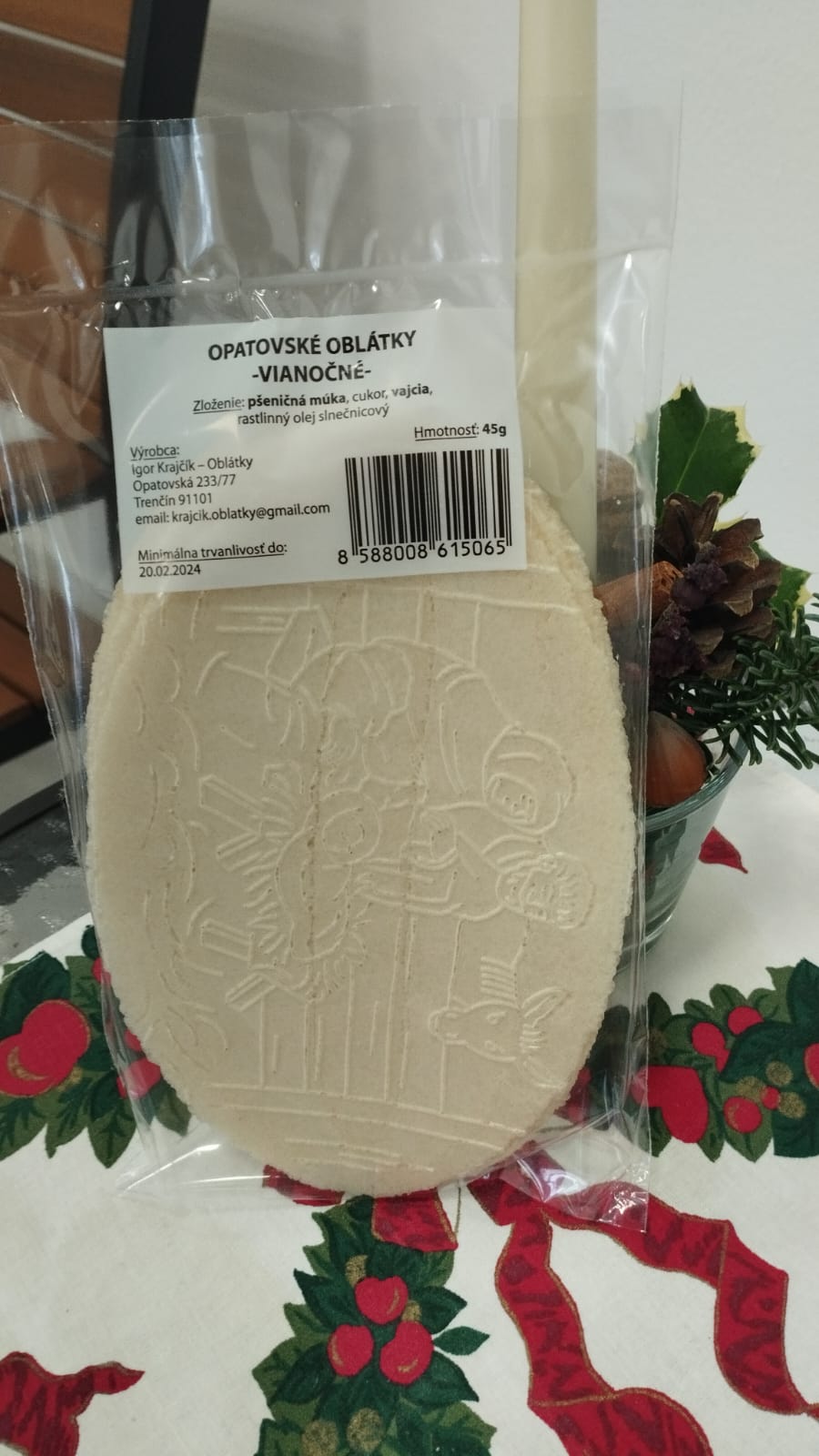 Vianočné oblátky